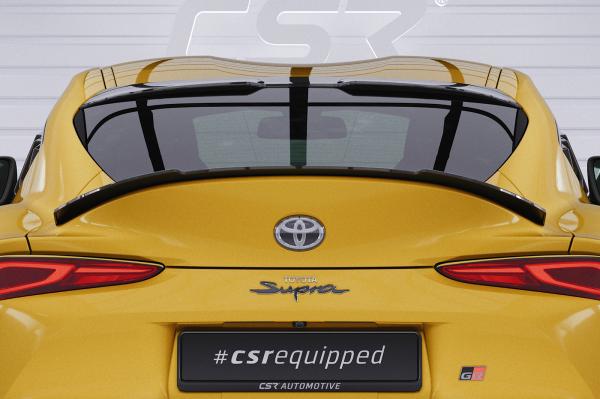 CSR Heckspoiler | Heckflügel mit ABE für Toyota GR Supra (A90) HF719-S Strukturiert schwarz matt (keine Lackierung erforderlich)