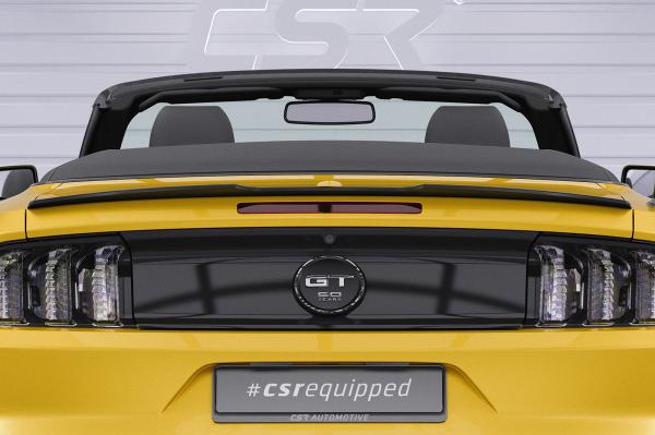 CSR Heckspoiler | Heckflügel mit ABE für Ford Mustang VI HF720-L schwarz matt (Lackierung erforderlich)