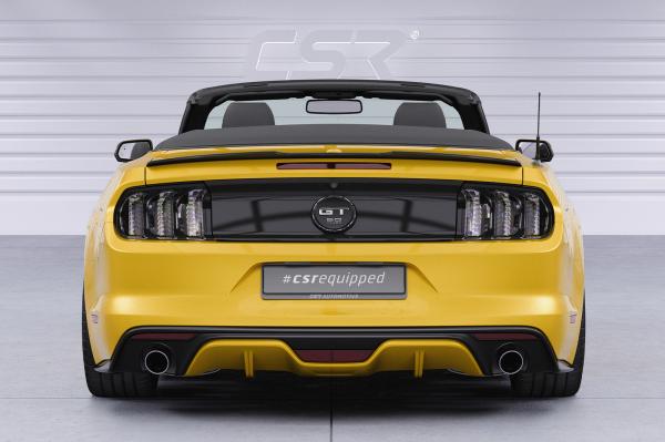 CSR Heckspoiler | Heckflügel mit ABE für Ford Mustang VI HF720-L schwarz matt (Lackierung erforderlich)