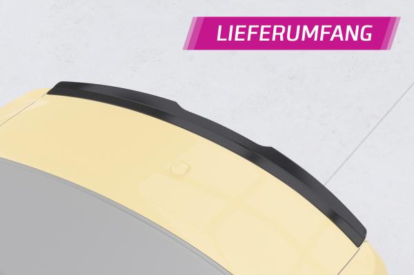 CSR Heckspoiler | Heckflügel mit ABE für Ford Mustang VI HF720-L schwarz matt (Lackierung erforderlich)