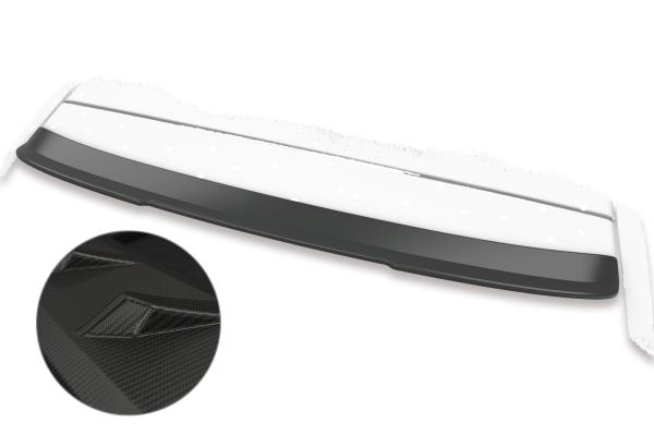 CSR Heckspoiler | Heckflügel mit ABE für Seat Ibiza 3 (Typ 6L) HF724-M Carbon Look matt strukturiert (keine Lackierung erforderlich)