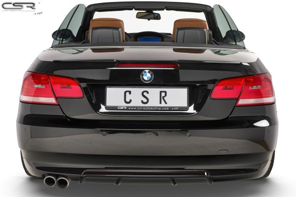CSR Heckspoiler | Heckflügel mit ABE für BMW 3er E93 Cabrio HF726-M Carbon Look matt strukturiert (keine Lackierung erforderlich)