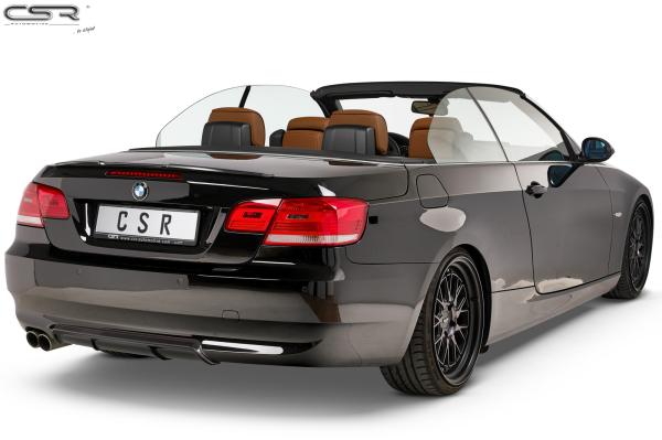 CSR Heckspoiler | Heckflügel mit ABE für BMW 3er E93 Cabrio HF726-M Carbon Look matt strukturiert (keine Lackierung erforderlich)