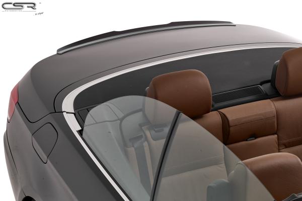 CSR Heckspoiler | Heckflügel mit ABE für BMW 3er E93 Cabrio HF726-M Carbon Look matt strukturiert (keine Lackierung erforderlich)