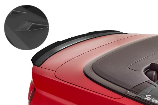 CSR Heckspoiler | Heckflügel mit ABE für Audi A3 8V Cabrio HF728-L schwarz matt (Lackierung erforderlich)