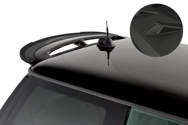 CSR Heckspoiler | Heckflügel mit ABE für Mini R56 John Cooper Works HF729-M Carbon Look matt strukturiert (keine Lackierung erforderlich)