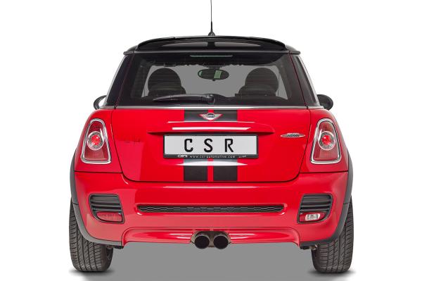 CSR Heckspoiler | Heckflügel mit ABE für Mini R56 John Cooper Works HF729-S schwarz matt strukturiert (keine Lackierung erforderlich)