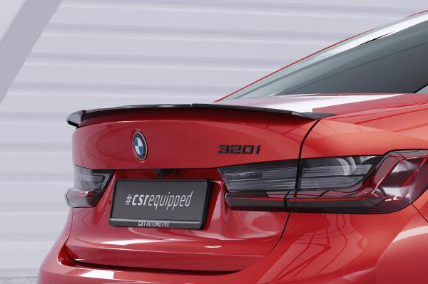 CSR Heckspoiler | Heckflügel mit ABE für BMW 3er G20 Limousine HF730-C Carbon Look Hochglanz (keine Lackierung erforderlich)