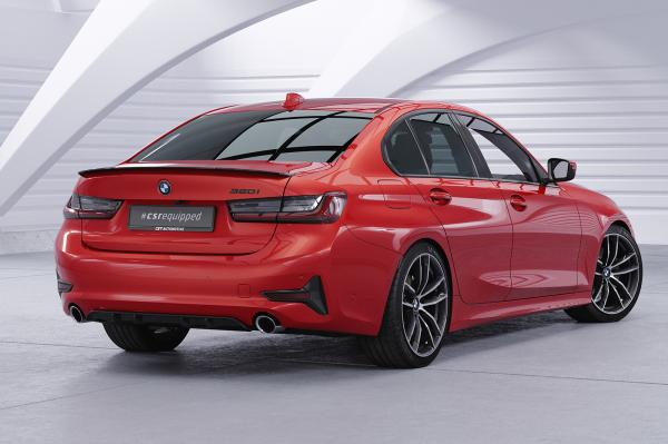 CSR Heckspoiler | Heckflügel mit ABE für BMW 3er G20 Limousine HF730-C Carbon Look Hochglanz (keine Lackierung erforderlich)