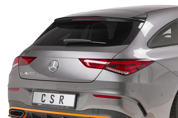 CSR Heckspoiler | Heckflügel mit ABE für Mercedes-Benz CLA X118 Shooting Brake HF733-L Lackierung erforderlich (unlackiert)