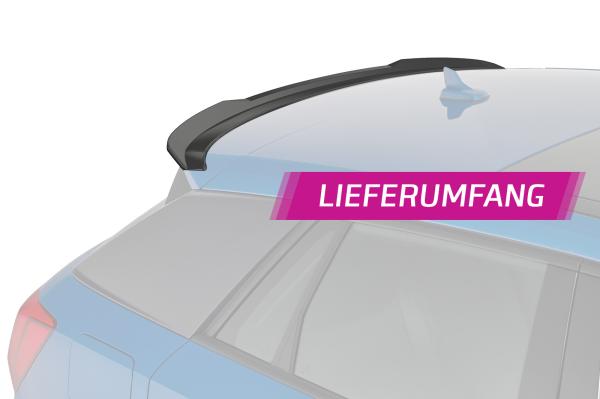 CSR Heckspoiler | Heckflügel mit ABE für Audi Q2 HF734-M Carbon Look matt strukturiert (keine Lackierung erforderlich)