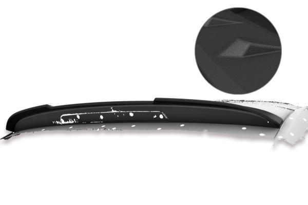 CSR Heckspoiler | Heckflügel mit ABE für Skoda Rapid (Typ NH) Spaceback HF735-S Strukturiert schwarz matt (keine Lackierung erforderlich)