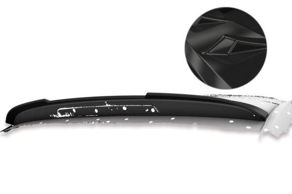 CSR Heckspoiler | Heckflügel mit ABE für Skoda Rapid (Typ NH) Spaceback HF735-G Glossy schwarz Hochglanz (keine Lackierung erforderlich)