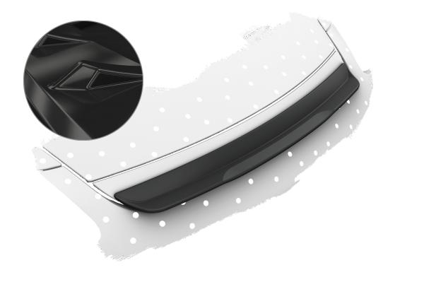 CSR Heckspoiler | Heckflügel mit ABE für Porsche Boxster 987 HF741-G Glossy schwarz glänzend (keine Lackierung erforderlich)