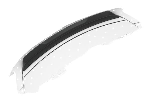CSR Heckspoiler | Heckflügel mit ABE für Porsche Boxster 987 HF741-G Glossy schwarz glänzend (keine Lackierung erforderlich)