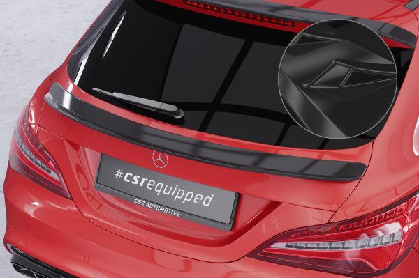 CSR Heckspoiler | Heckflügel mit ABE für Mercedes-Benz CLA X117 Shooting Brake HF743-G Glossy schwarz glänzend (keine Lackierung erforderlich)