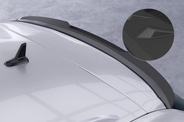 CSR Heckspoiler | Heckflügel mit ABE für Skoda Octavia III (Typ 5E) Combi HF747-S schwarz matt strukturiert (keine Lackierung erforderlich)