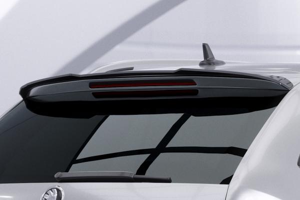 CSR Heckspoiler | Heckflügel mit ABE für Skoda Octavia III (Typ 5E) Combi HF747-S schwarz matt strukturiert (keine Lackierung erforderlich)