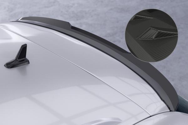 CSR Heckspoiler | Heckflügel mit ABE für Skoda Octavia III (Typ 5E) Combi HF747-M Carbon Look matt strukturiert (keine Lackierung erforderlich)