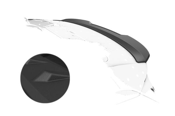 CSR Heckspoiler | Heckflügel mit ABE für Kia Optima (JF) Sportswagon HF750-S Strukturiert schwarz matt (keine Lackierung erforderlich)