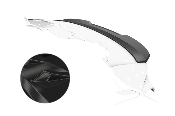 CSR Heckspoiler | Heckflügel mit ABE für Kia Optima (JF) Sportswagon HF750-G Glossy schwarz Hochglanz (keine Lackierung erforderlich)