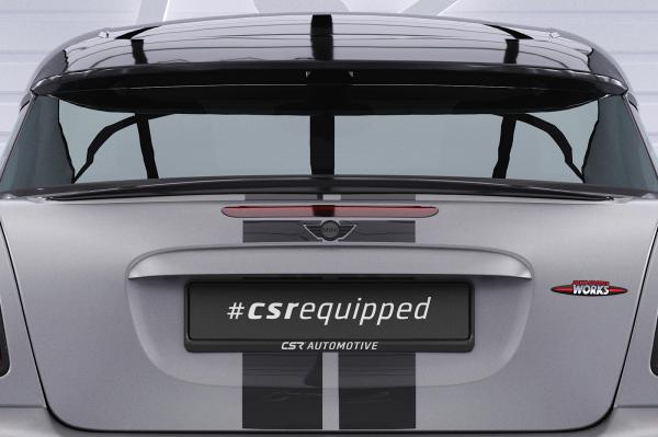CSR Heckspoiler | Heckflügel mit ABE für Mini R59 (Roadster) HF752-L schwarz matt (Lackierung erforderlich)