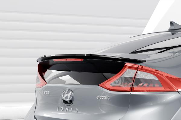 CSR Heckspoiler | Heckflügel mit ABE für Hyundai Ioniq HF756-M Carbon Look matt strukturiert (keine Lackierung erforderlich)