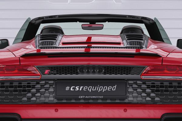 CSR Heckspoiler | Heckflügel mit ABE für Audi R8 (4S) Spyder HF760-S schwarz matt strukturiert (keine Lackierung erforderlich)