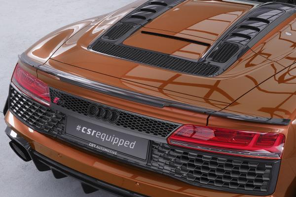 CSR Heckspoiler | Heckflügel mit ABE für Audi R8 (4S) Spyder HF761-G Glossy schwarz Hochglanz (keine Lackierung erforderlich)