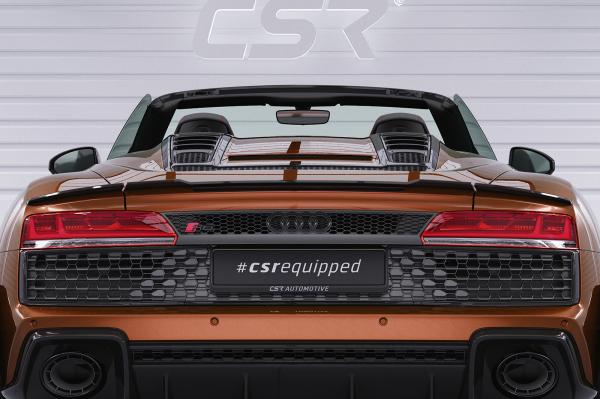 CSR Heckspoiler | Heckflügel mit ABE für Audi R8 (4S) Spyder HF761-G Glossy schwarz Hochglanz (keine Lackierung erforderlich)
