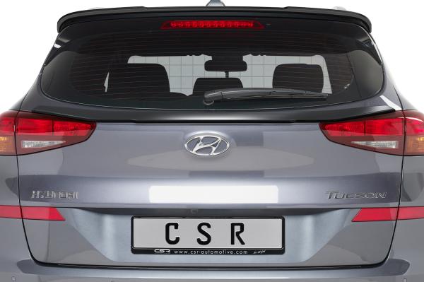 CSR Heckspoiler | Heckflügel mit ABE für Hyundai Tucson (TL) HF762-S schwarz matt strukturiert (keine Lackierung erforderlich)