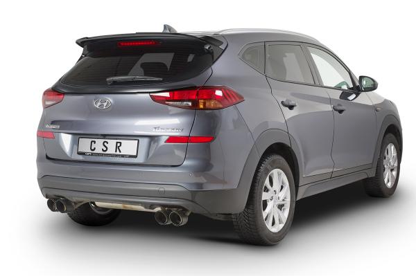 CSR Heckspoiler | Heckflügel mit ABE für Hyundai Tucson (TL) HF762-S schwarz matt strukturiert (keine Lackierung erforderlich)