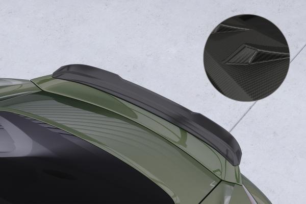 CSR Heckspoiler | Heckflügel mit ABE für Porsche 718 Cayman (Typ 982) HF763-M Carbon Look matt strukturiert (keine Lackierung erforderlich)