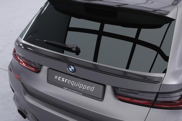CSR Heckspoiler | Heckflügel mit ABE für BMW 3er G21 HF766-L schwarz matt (Lackierung erforderlich)