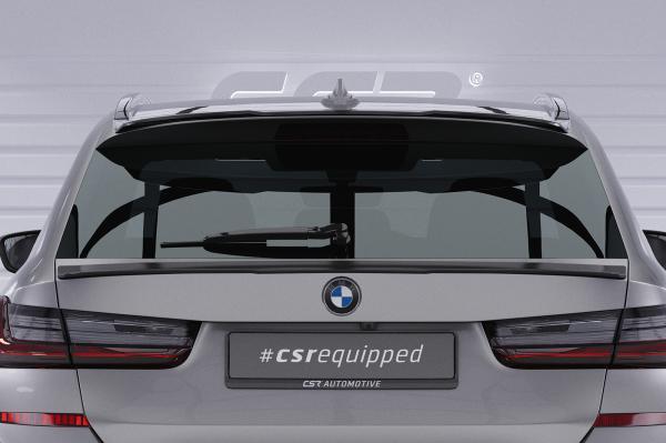 CSR Heckspoiler | Heckflügel mit ABE für BMW 3er G21 HF766-L schwarz matt (Lackierung erforderlich)