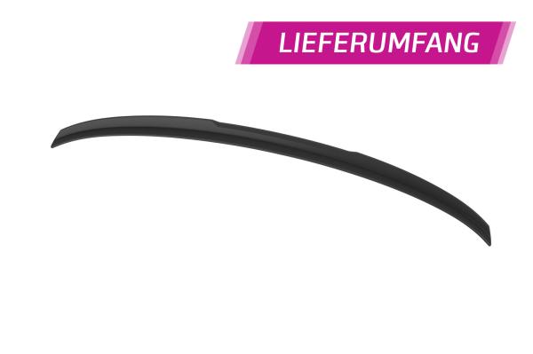 CSR Heckspoiler | Heckflügel mit ABE für BMW 3er G21 HF766-L schwarz matt (Lackierung erforderlich)