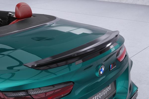 CSR Heckspoiler | Heckflügel mit ABE für BMW 8er / M8 G14 / F91 Cabrio HF767-C Carbon Look Hochglanz (keine Lackierung erforderlich)