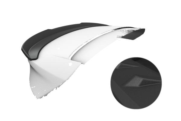 CSR Heckspoiler | Heckflügel mit ABE für Ford Focus MK3 ST Turnier HF770-S Strukturiert schwarz matt (keine Lackierung erforderlich)