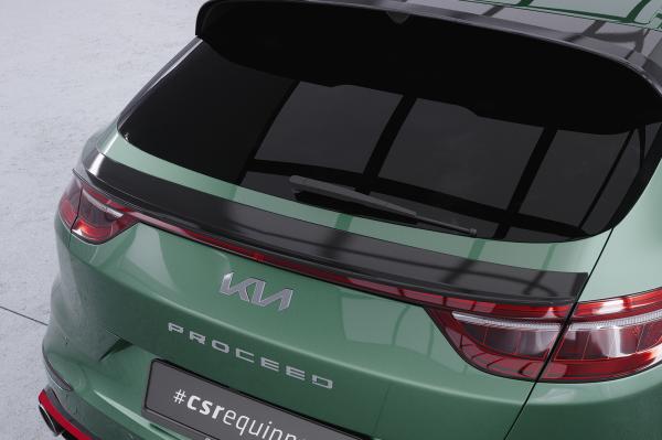 CSR Heckspoiler | Heckflügel mit ABE für Kia Pro Ceed (CD) HF771-S Strukturiert schwarz matt (keine Lackierung erforderlich)