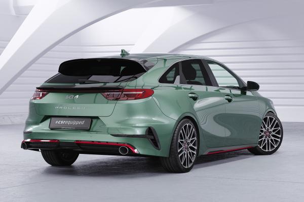 CSR Heckspoiler | Heckflügel mit ABE für Kia Pro Ceed (CD) HF771-S Strukturiert schwarz matt (keine Lackierung erforderlich)