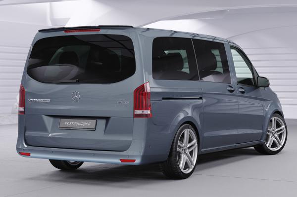 CSR Heckspoiler | Heckflügel mit ABE für Mercedes-Benz Vito 447 Tourer HF774-M Carbon Look matt strukturiert (keine Lackierung erforderlich)