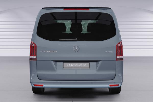 CSR Heckspoiler | Heckflügel mit ABE für Mercedes-Benz Vito 447 Tourer HF774-M Carbon Look matt strukturiert (keine Lackierung erforderlich)