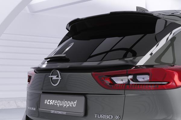 CSR Heckspoiler | Heckflügel mit ABE für Opel Insignia B Sports Tourer HF775-L schwarz matt (Lackierung erforderlich)