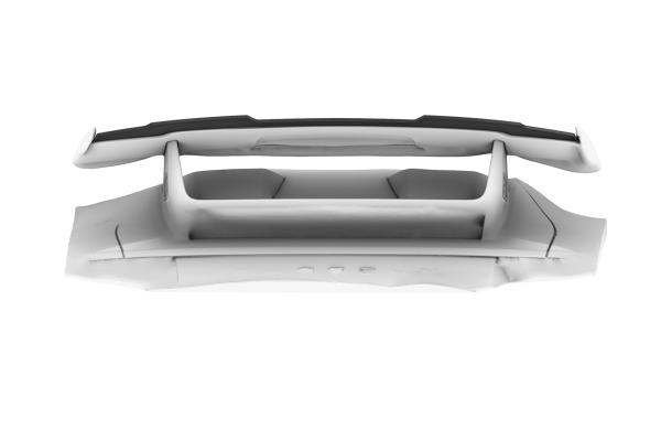 CSR Heckspoiler | Heckflügel mit ABE für Porsche 911/991 (991,2) GT3 HF777-M Carbon Look matt strukturiert (keine Lackierung erforderlich)