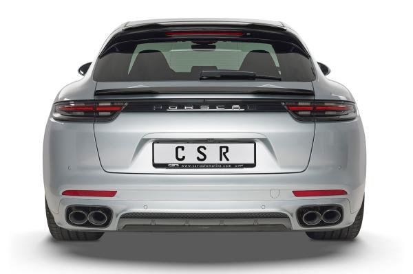 CSR Heckspoiler | Heckflügel mit ABE für Porsche Panamera 2 (Typ 971) Sport Turismo HF780-C Carbon Look Hochglanz (keine Lackierung erforderlich)