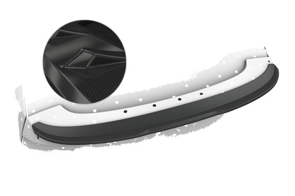 CSR Heckspoiler | Heckflügel mit ABE für Renault Megane II RS HF781-C Carbon Look Hochglanz (keine Lackierung erforderlich)