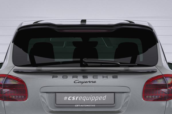 CSR Heckspoiler | Heckflügel mit ABE für Porsche Cayenne Typ 92A HF782-L schwarz matt (Lackierung erforderlich)