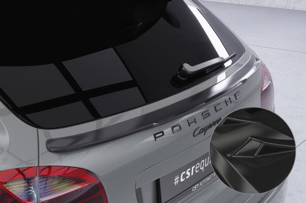 CSR Heckspoiler | Heckflügel mit ABE für Porsche Cayenne Typ 92A HF782-G Glossy schwarz Hochglanz (keine Lackierung erforderlich)