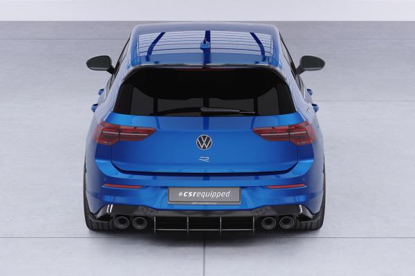 CSR Heckspoiler | Heckflügel mit ABE für VW Golf 8 GTI Clubsport / R HF785-L Lackierung erforderlich (schwarz matt)