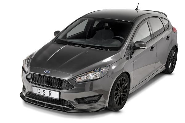 CSR Heckspoiler | Heckflügel mit ABE für Ford Focus MK3 ST-Line HF787-M Carbon Look matt strukturiert (keine Lackierung erforderlich)